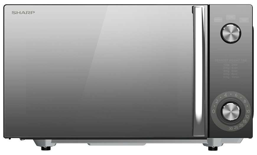 R-220MFB-BK | Microwave Oven Flatbed 20L | SHARP Indonesia