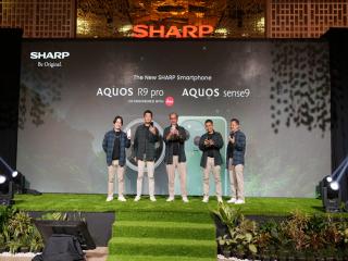Perwakilan Sharp meluncurkan AQUOS R9 pro dan sense9