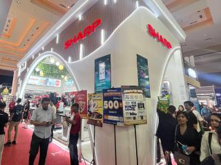 Booth Sharp di PRJ 