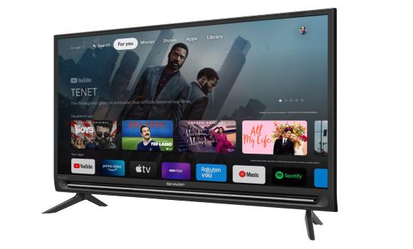 32 Inch HD-Ready Google TV SHARP 2T-C32EG1i with Google Assistant Indonesia 