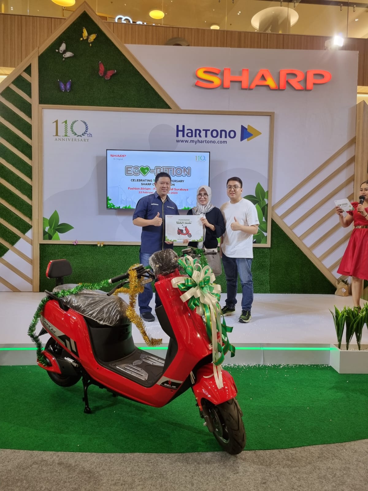 Pameran Sharp Ecobition Surabaya