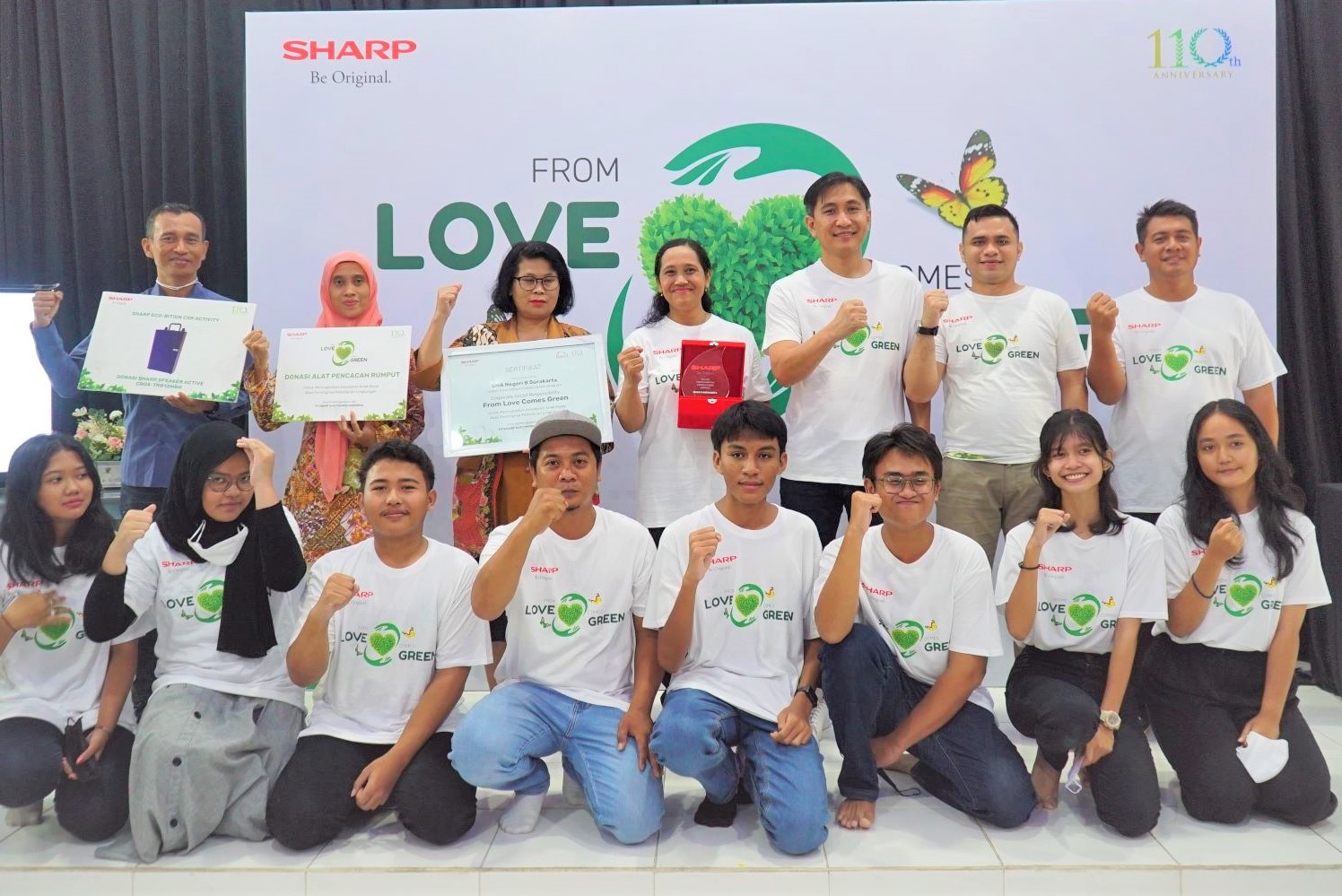 Sharp Ecobition at SMAN 8 Surakarta