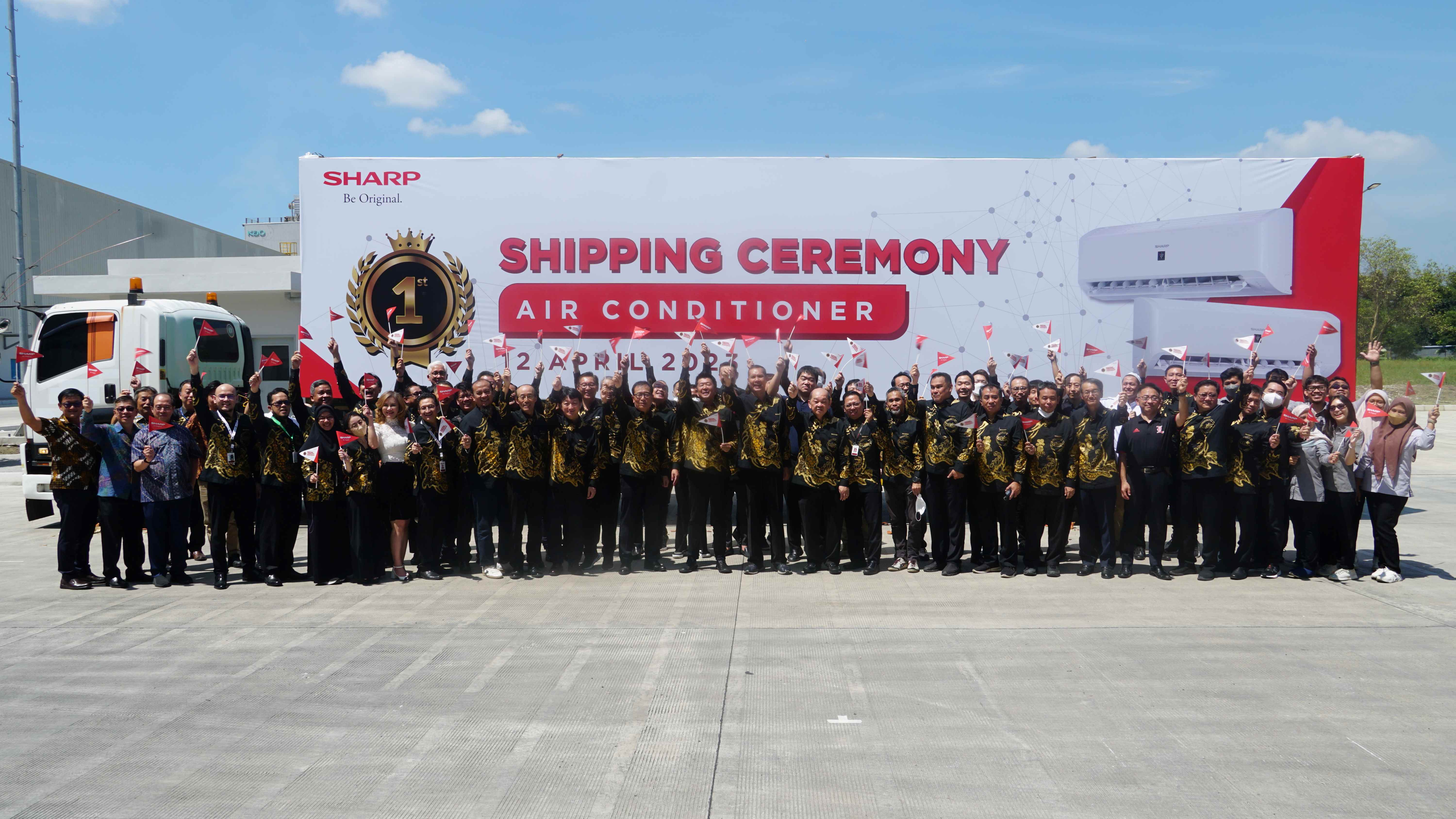 Sharp 1st AC Shipping Ceremony 