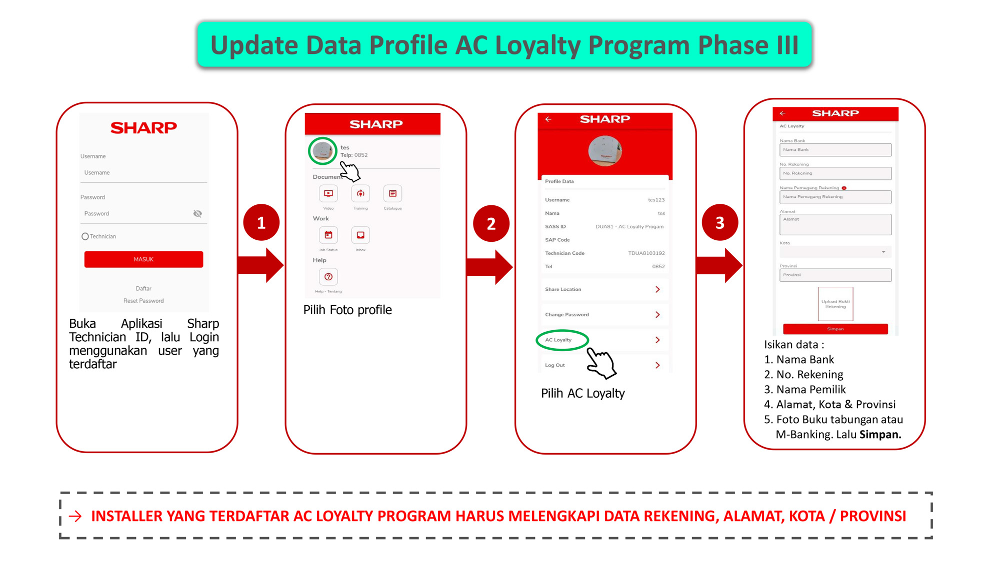Update-Data-Profile-AC-Loyalty-Program-Phase-III