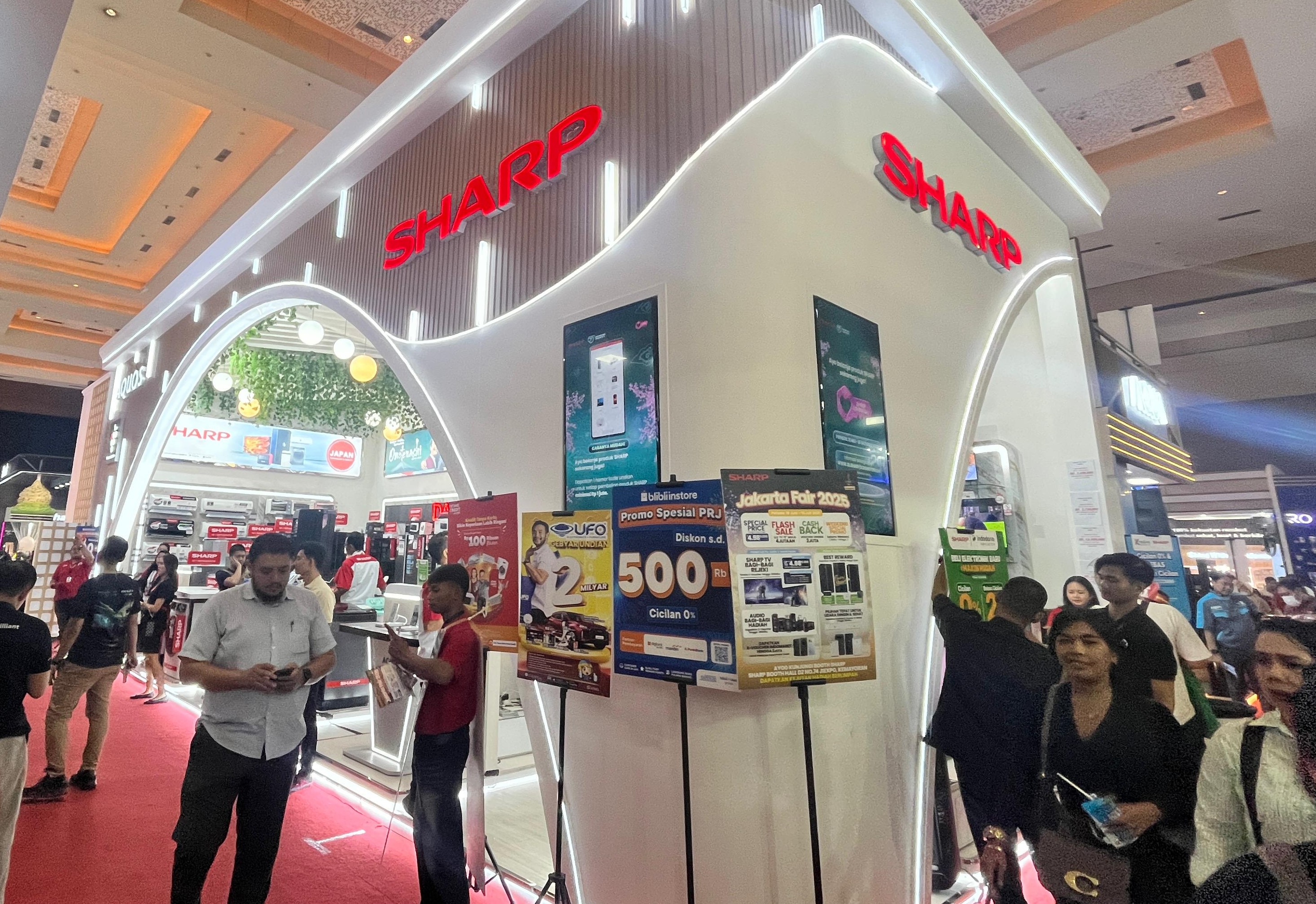 booth SHarp di PRJ 2025