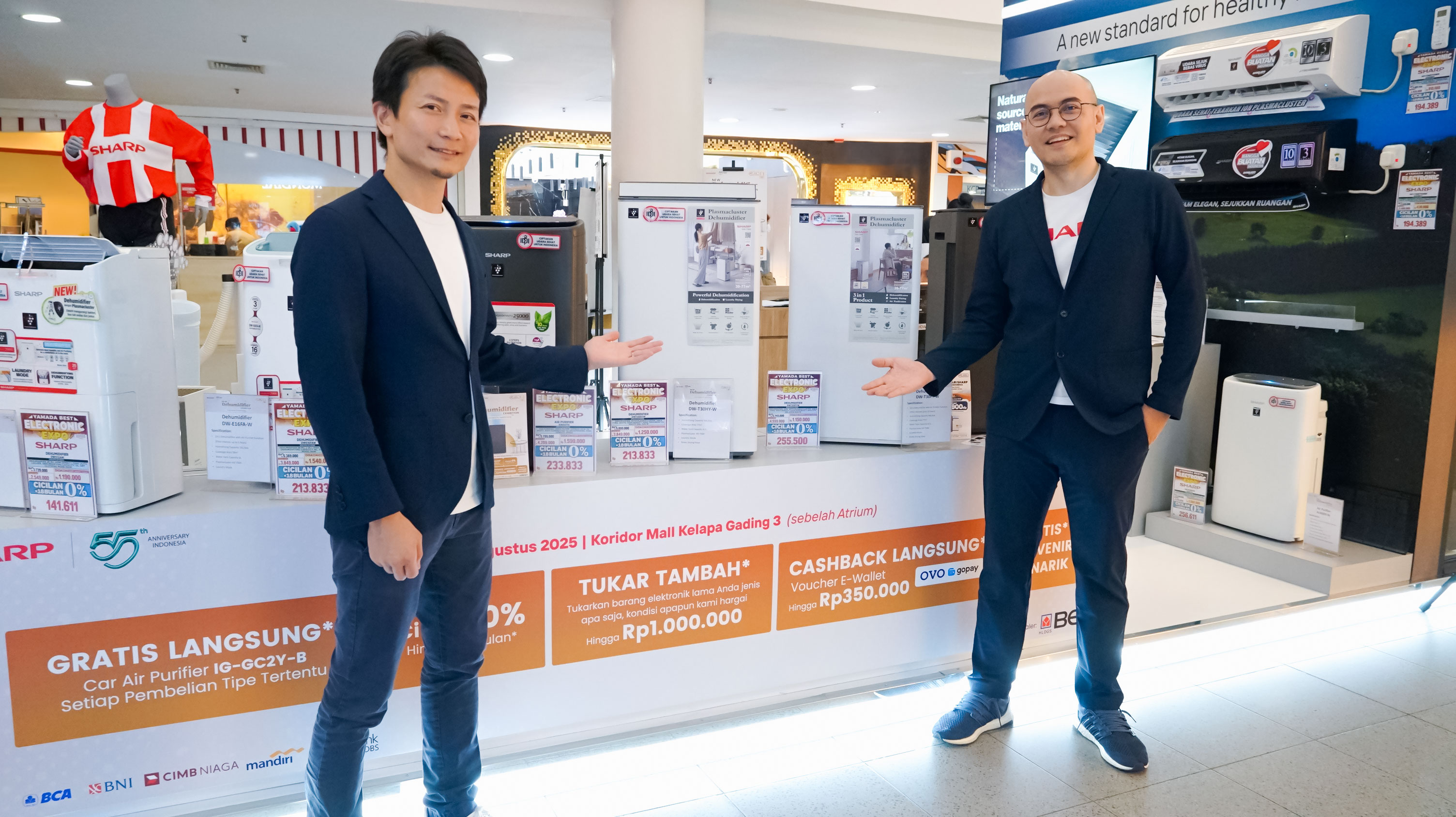 Sharp Dehumidifier Exhibition 