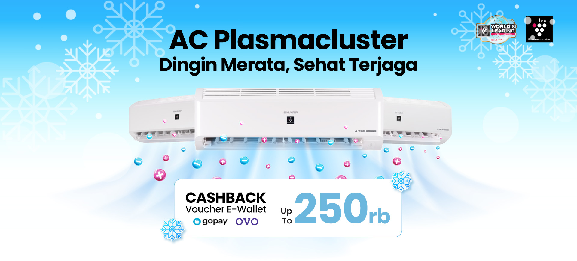 Promo AC Plasmacluster dar Sharp