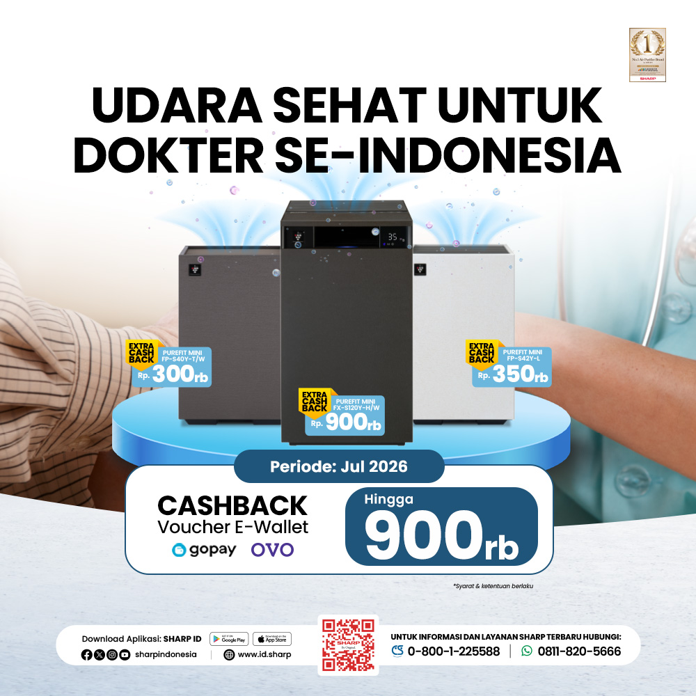 promo purifier x IDI sharp juli 2026