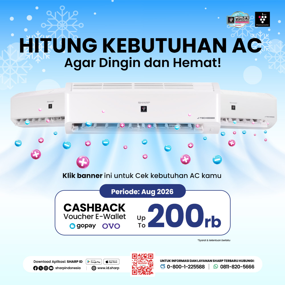 Promo AC SHARP Plasmacluster