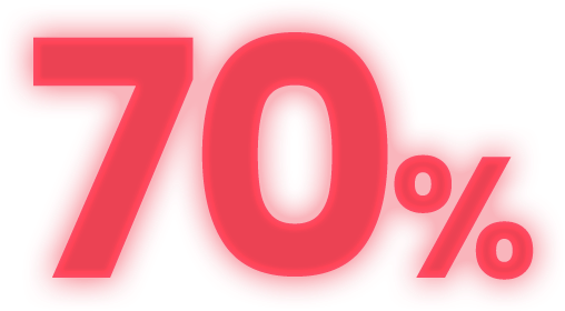 70%