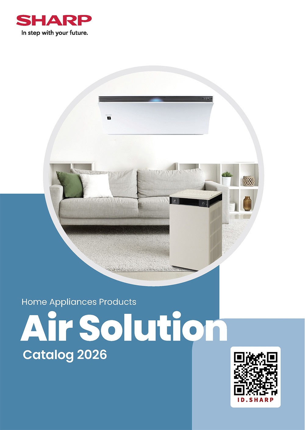 catalog produk sharp air conditioner and air purifier 2026