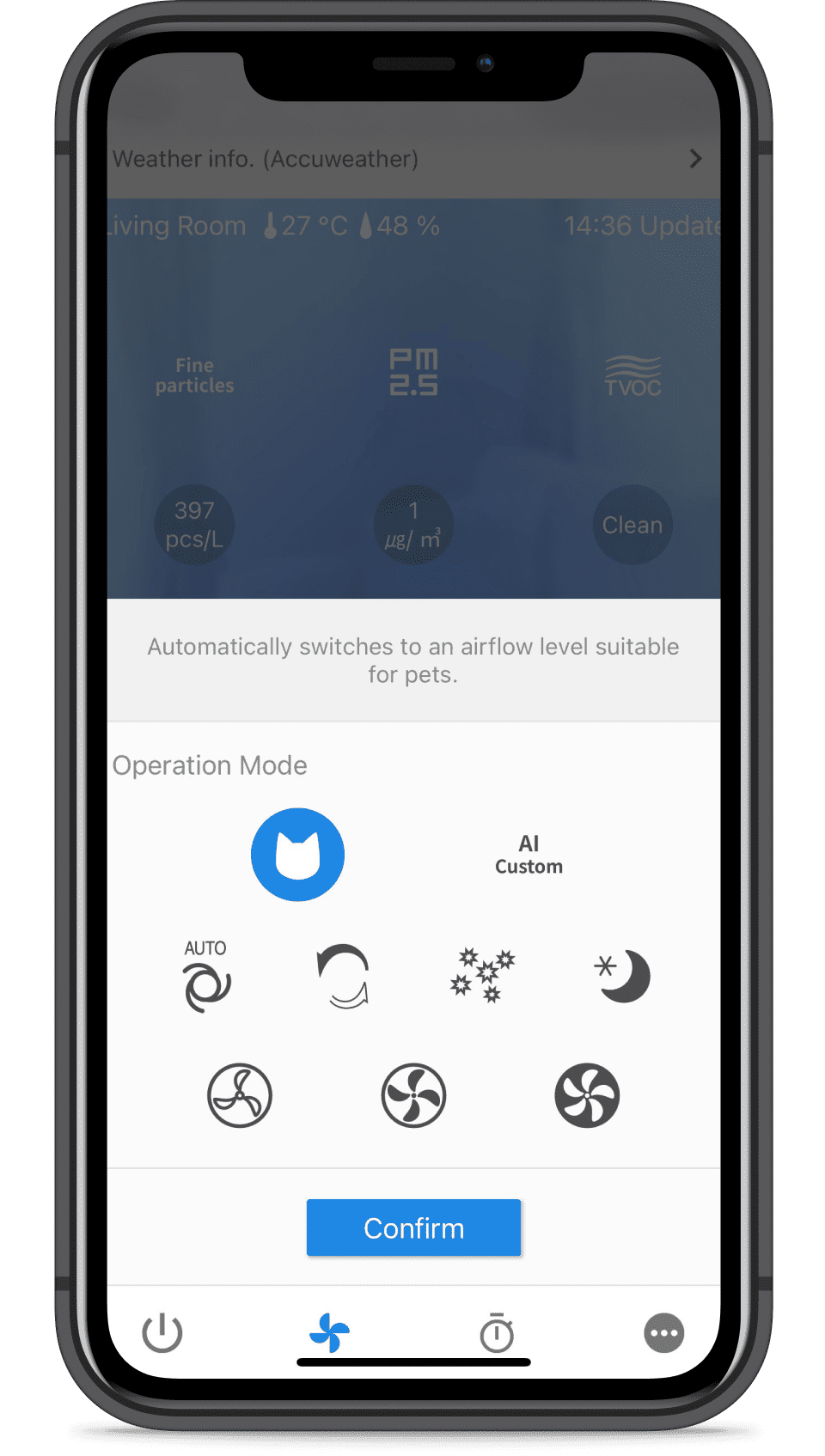 Pet mode mock up