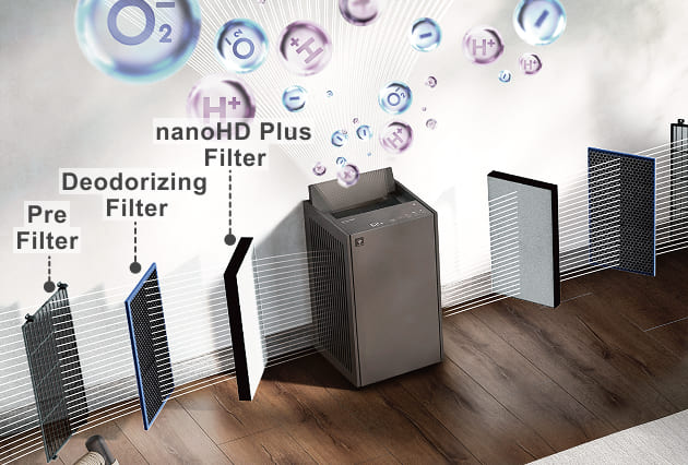 Dual suction double filter